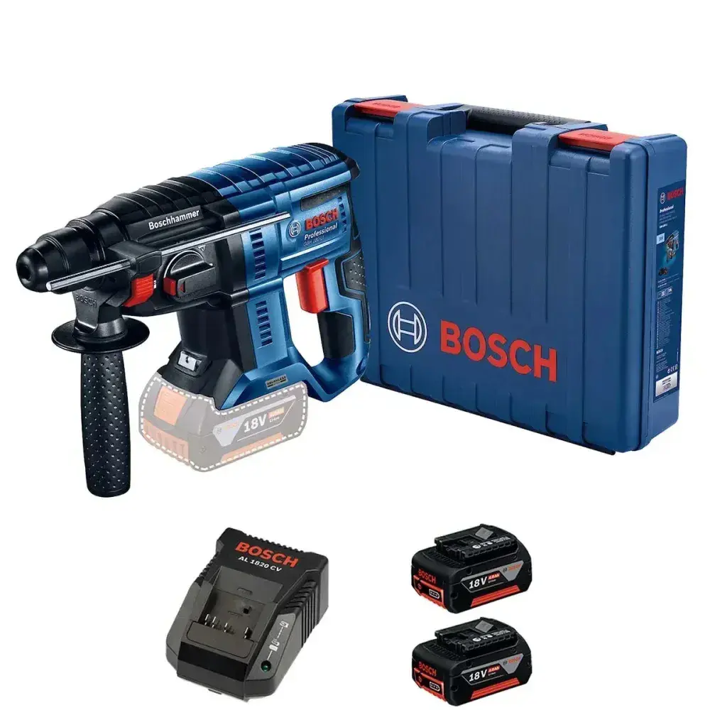 Martelete perfurador gbh 180 li sds plus 4,0AH 18V Bosch — fotografia 6