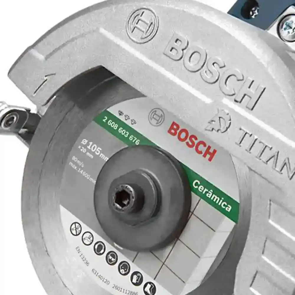 Disco diamantado 4.1/8 polegadas turbo para cerâmica Bosch — fotografia 4