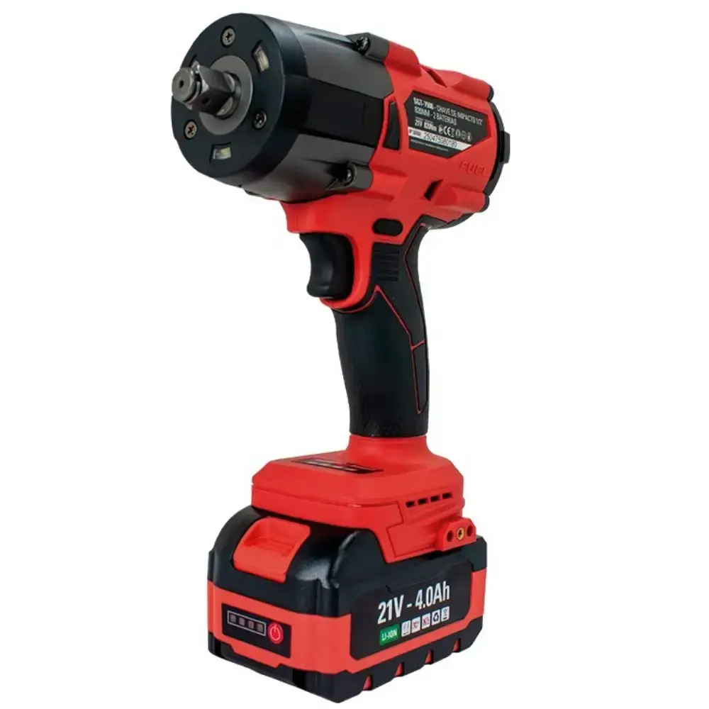 Chave impacto a bateria 1/2 POL 820NM SGT-7508 com 2 baterias e maleta Sigma — fotografia 4