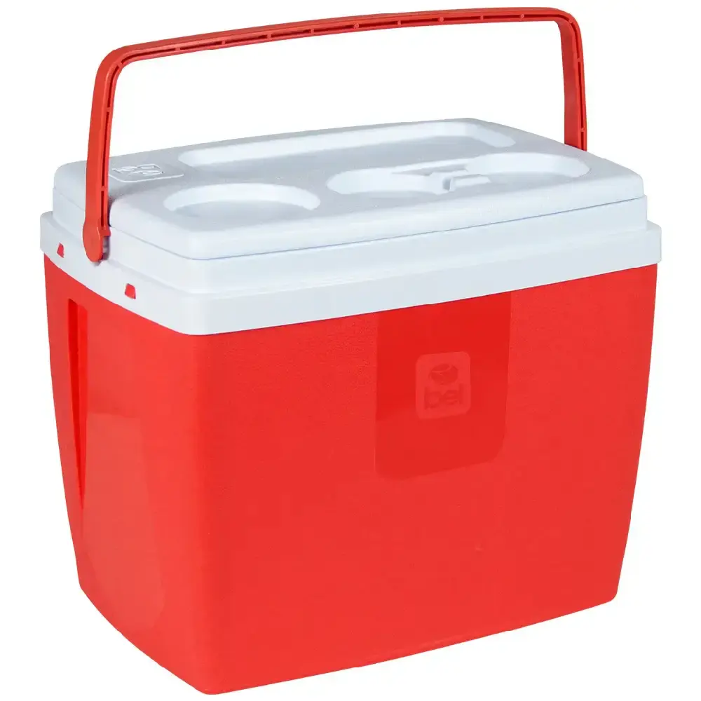 Caixa térmica cooler 19 litros varias cores BEL vermelha Belfix