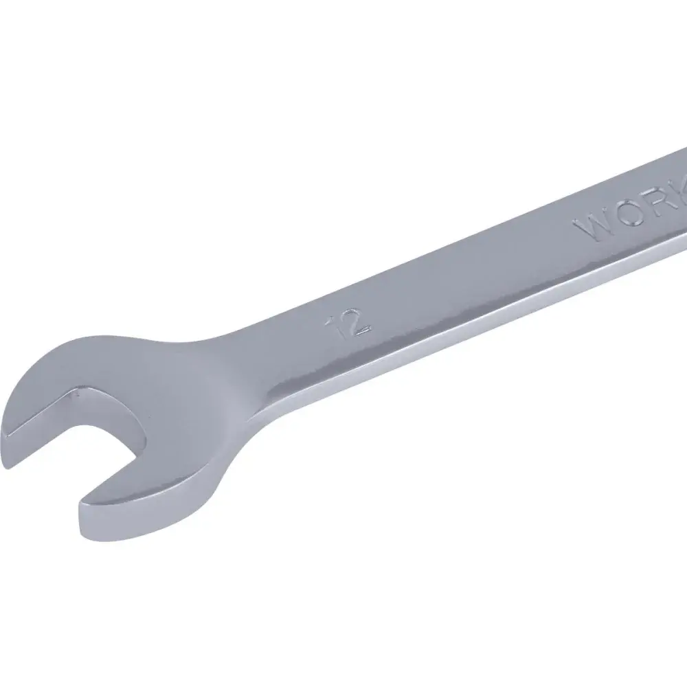 Chave combinada com catraca cromo vanádio 12MM Worker — fotografia 4
