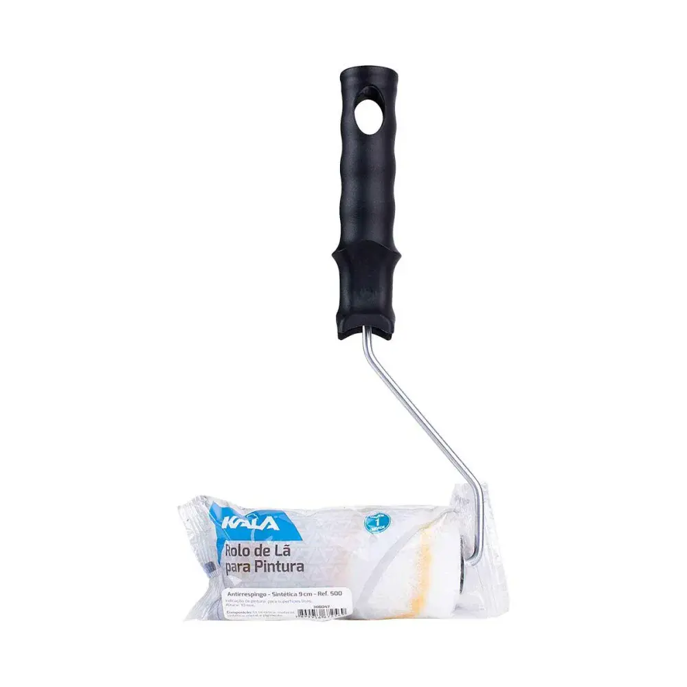 Rolo para pintura lã antirrespingo 9CM Kala — fotografia de referência