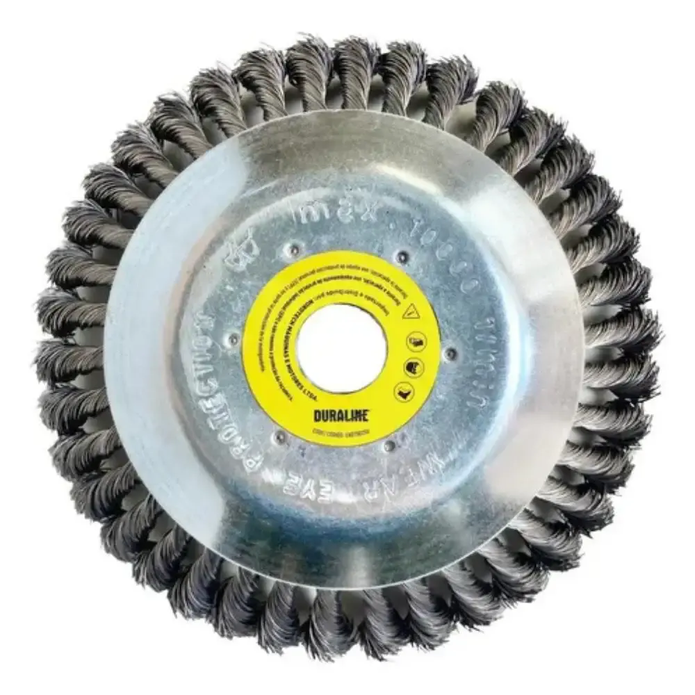 Escova de aço para roçadeiras 25,4MM / 20MM Duraline