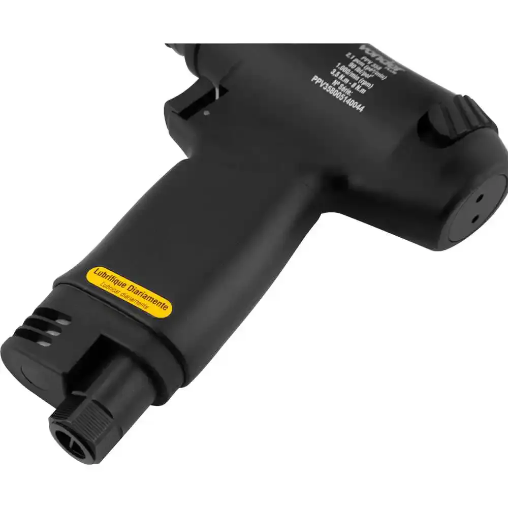 Parafusadeira pneumática1/4 POL 13 Nm com Gatilho PPV 140 VONDER — fotografia 5