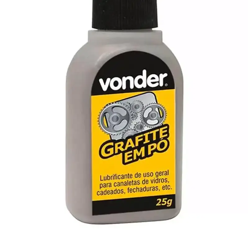 Grafite em pó 25G kit com 5 unidades Vonder — fotografia 4