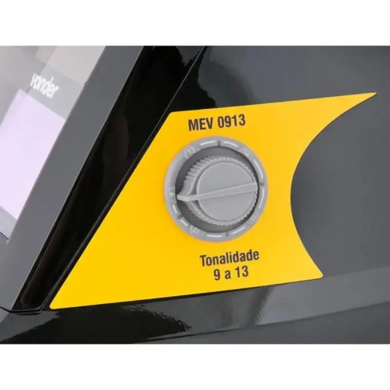 Máscara para solda de escurecimento automático MEV-0913 regulagem de 9 à 13 Vonder — fotografia 4