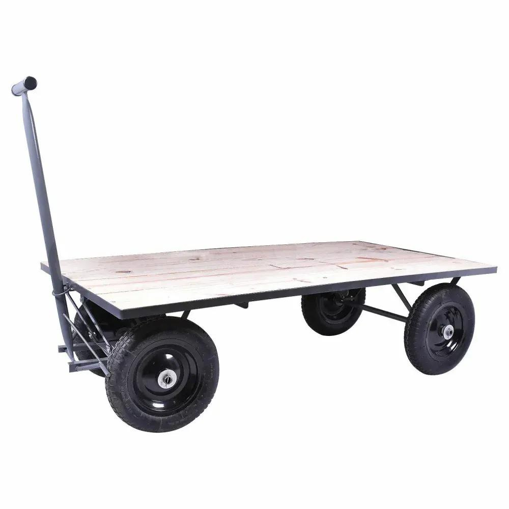 Carrinho plataforma desmontável 600KG com tampo de madeira Bumafer