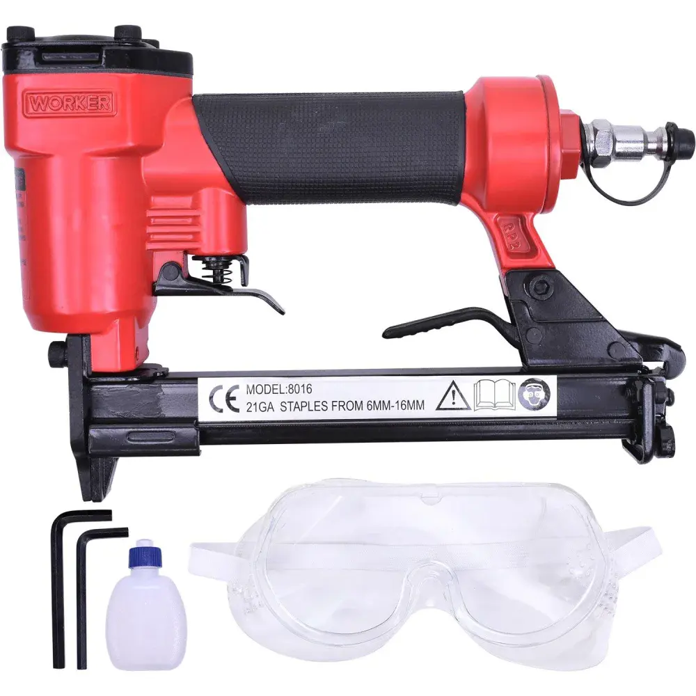 Grampeador pneumático 1/4 100PSI 6-16MM Worker