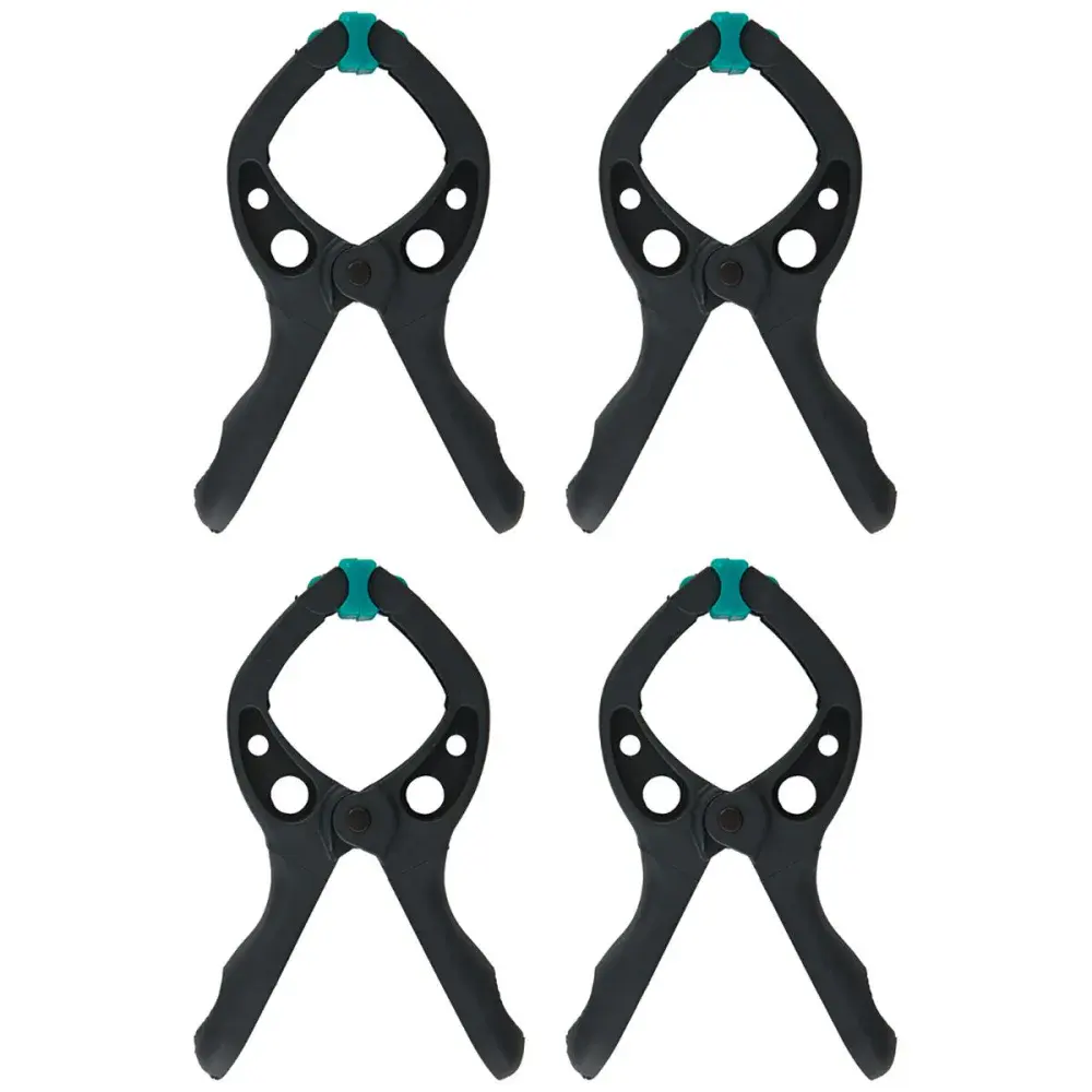 Jogo com 4 grampos tipo sargento microfix 30 mm - 343200 - wolfcraft Irwin — fotografia de referência
