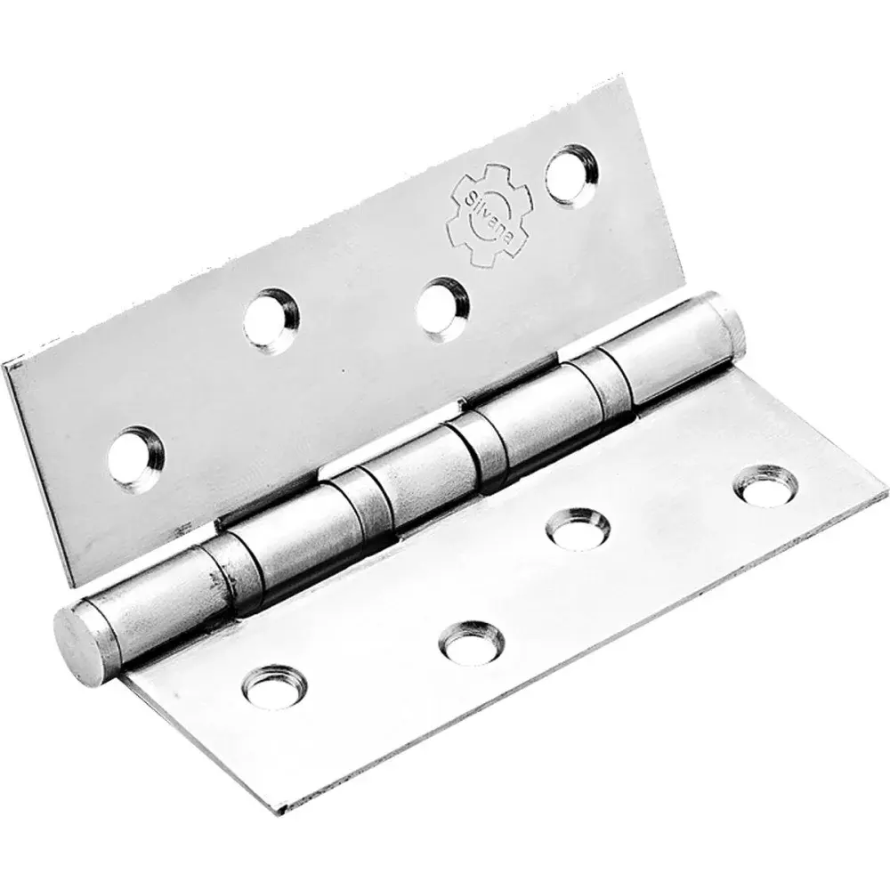 Dobradiça pino reto 3X2.1/2 cr enc Silvana