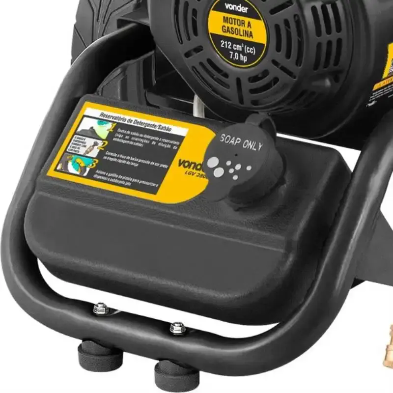Lavadora de alta pressão à gasolina 7.0HP LGV 2800 Vonder — fotografia 3