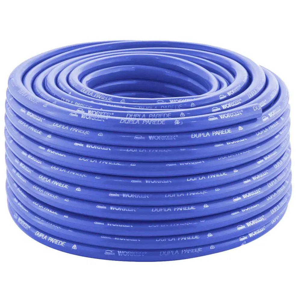 Mangueira de jardim parede dupla azul 1/2,0MM 50M Kala — fotografia de referência