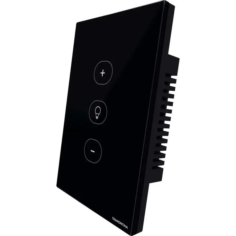 Dimmer touch smart wifi preto da Tramontina — fotografia 7