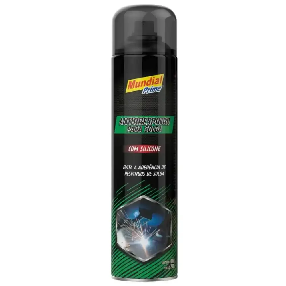 Anti respingo spray para solda com silicone 400ML AE03000009 Mundial prime