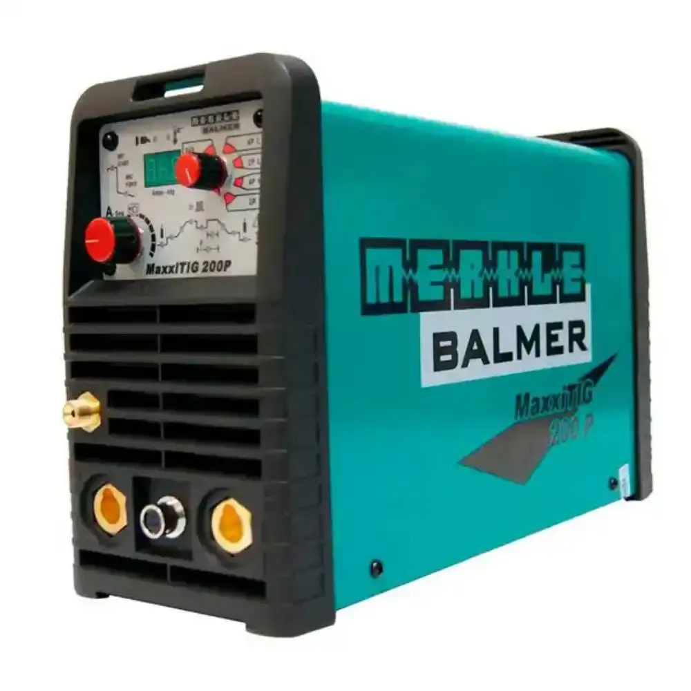 Solda TIG 200P inversora maxxtig alta frequência 6,8 KVA 220 volts Balmer — fotografia de referência