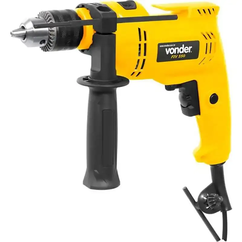 Furadeira com impacto 1/2 POL 550W FIV 550 Vonder 220 V — fotografia de referência