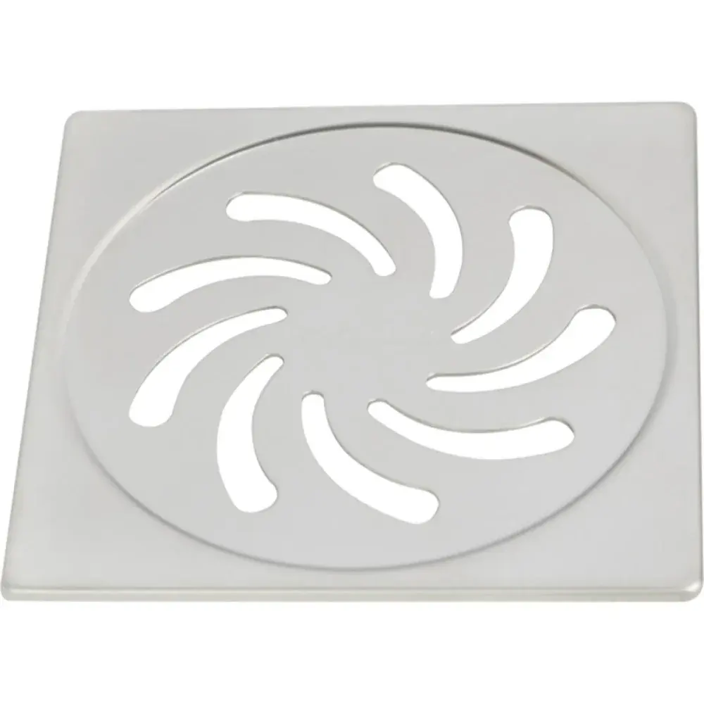Grelha ralo inox vórtice quadrada 150MM Amanco — fotografia de referência