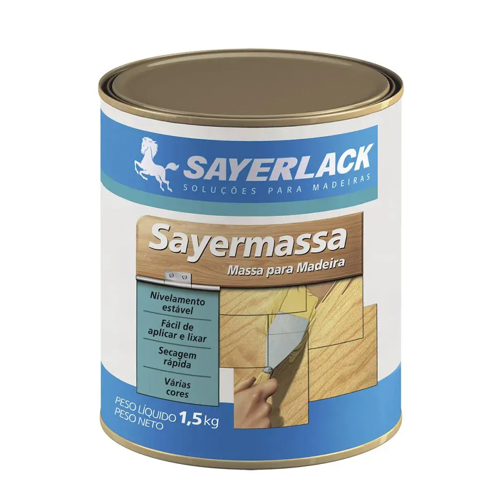 Massa madeira Sayerlack br 1,5KG