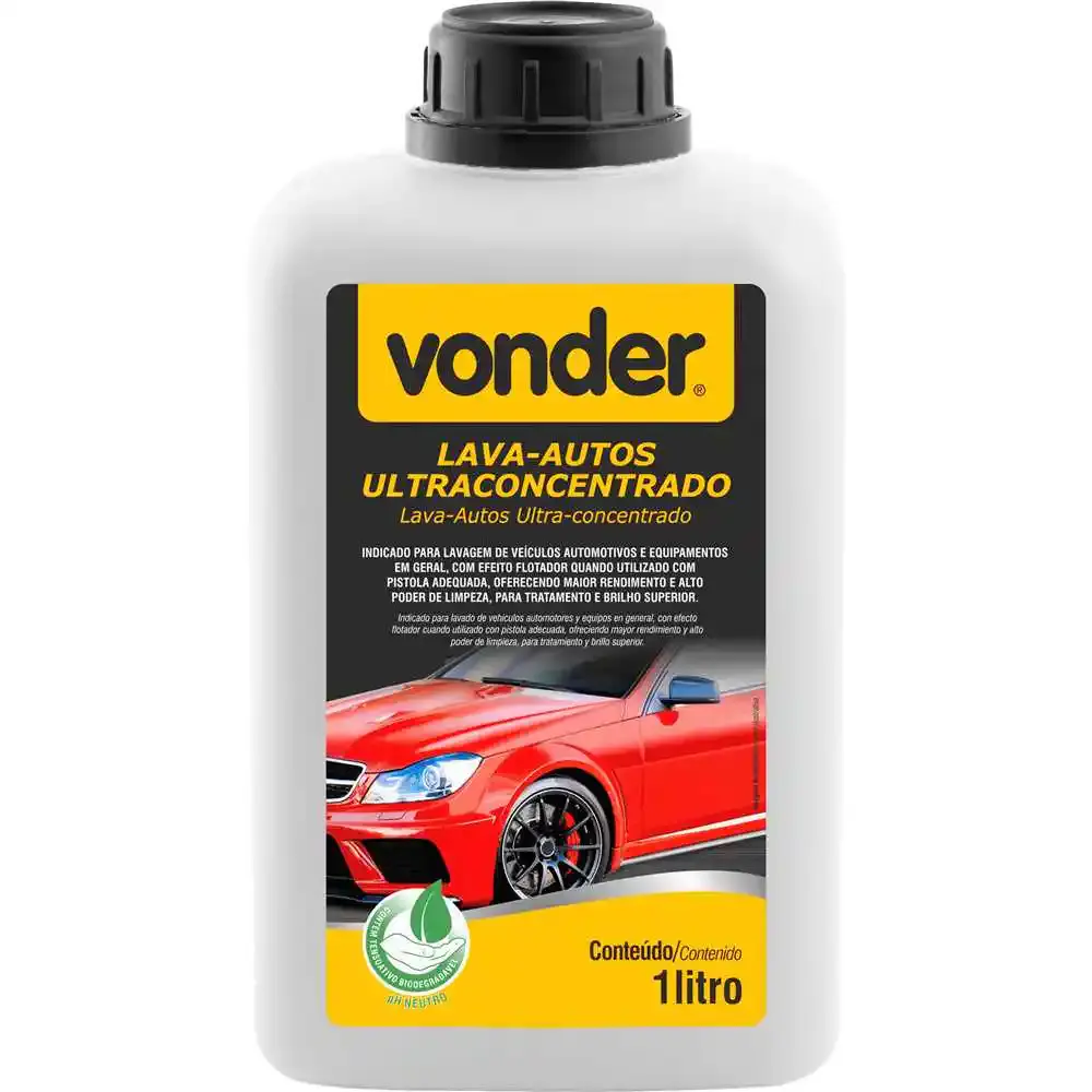 Lava auto limpeza automotiva ultra concentrada Vonder — fotografia de referência