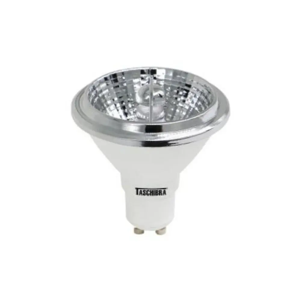 Lâmpada led AR70 dim GU10 4,8W 2700K bivolt Taschibra