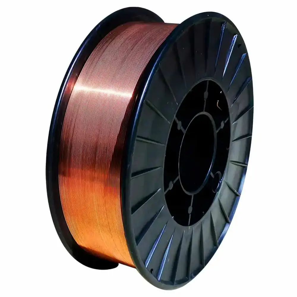 Arame para solda mig 1,2 MM rolo plástico 15 KG ER70S-6 Evald PRO — fotografia 2