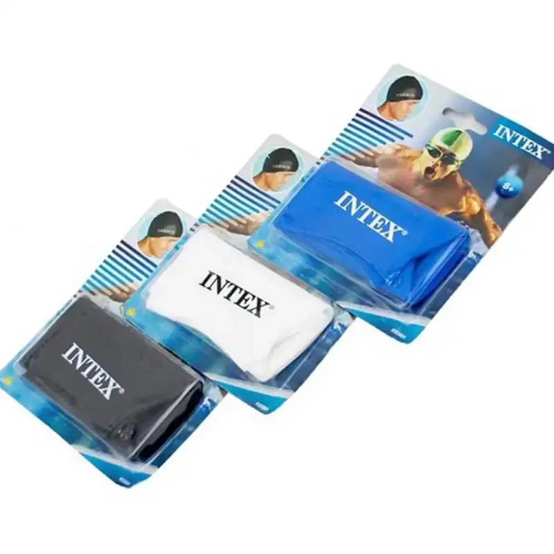 Kit natação piscina inflável 330L + boia braço + touca silicone + óculos espelhado com pre — fotografia 8