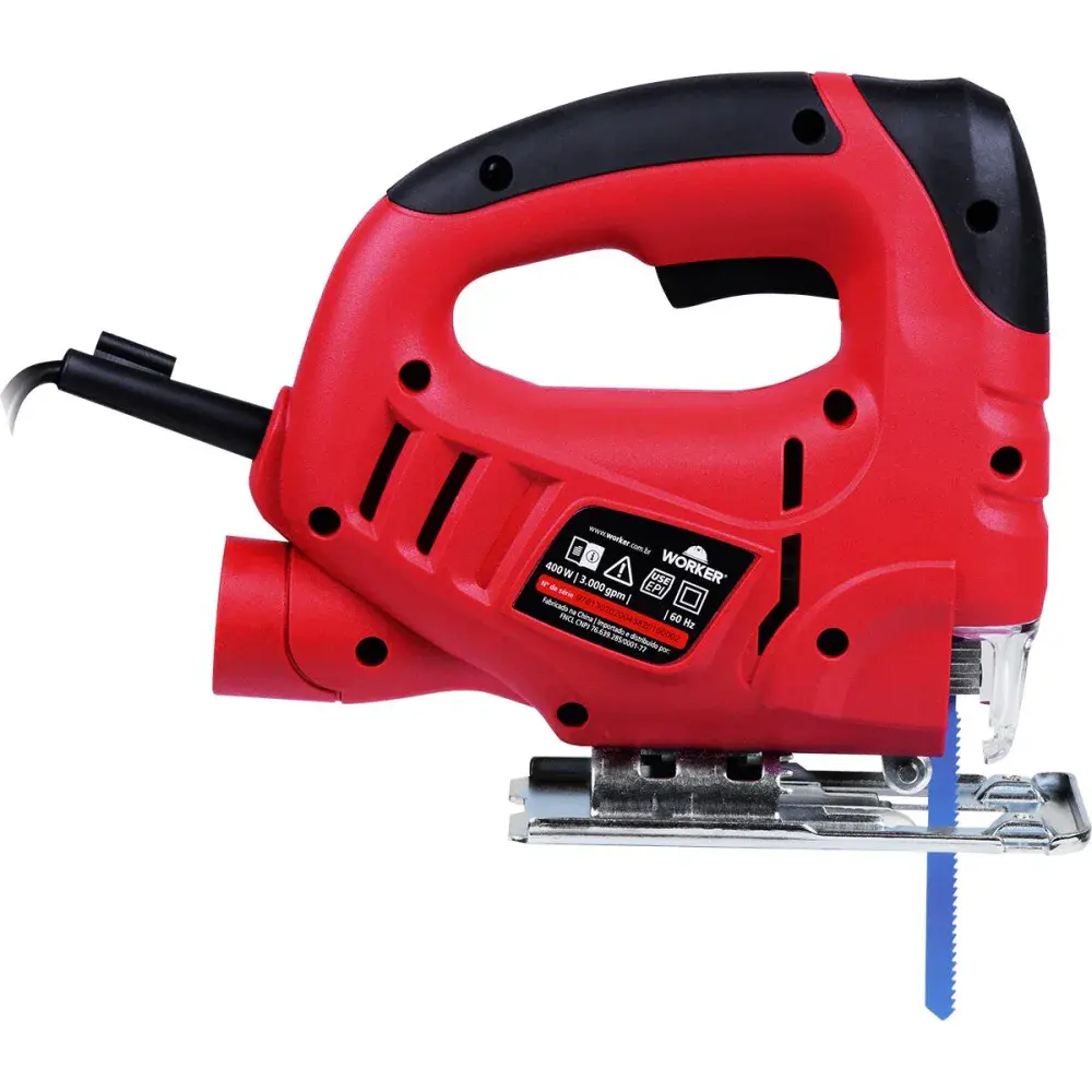 Serra tico-tico elétrica tipo u e t 400W 220V Worker — fotografia 4