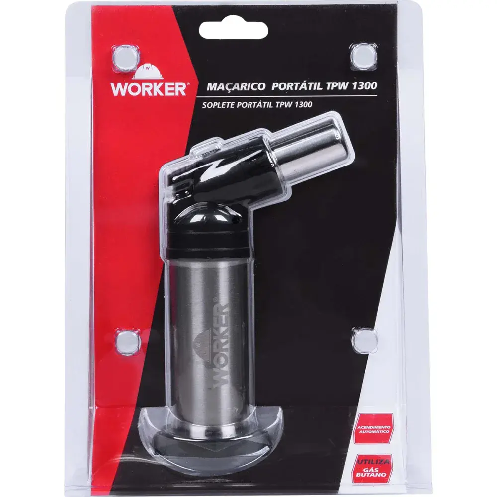 Maçarico portátil manual a gás tpw 1300 Worker — fotografia 6