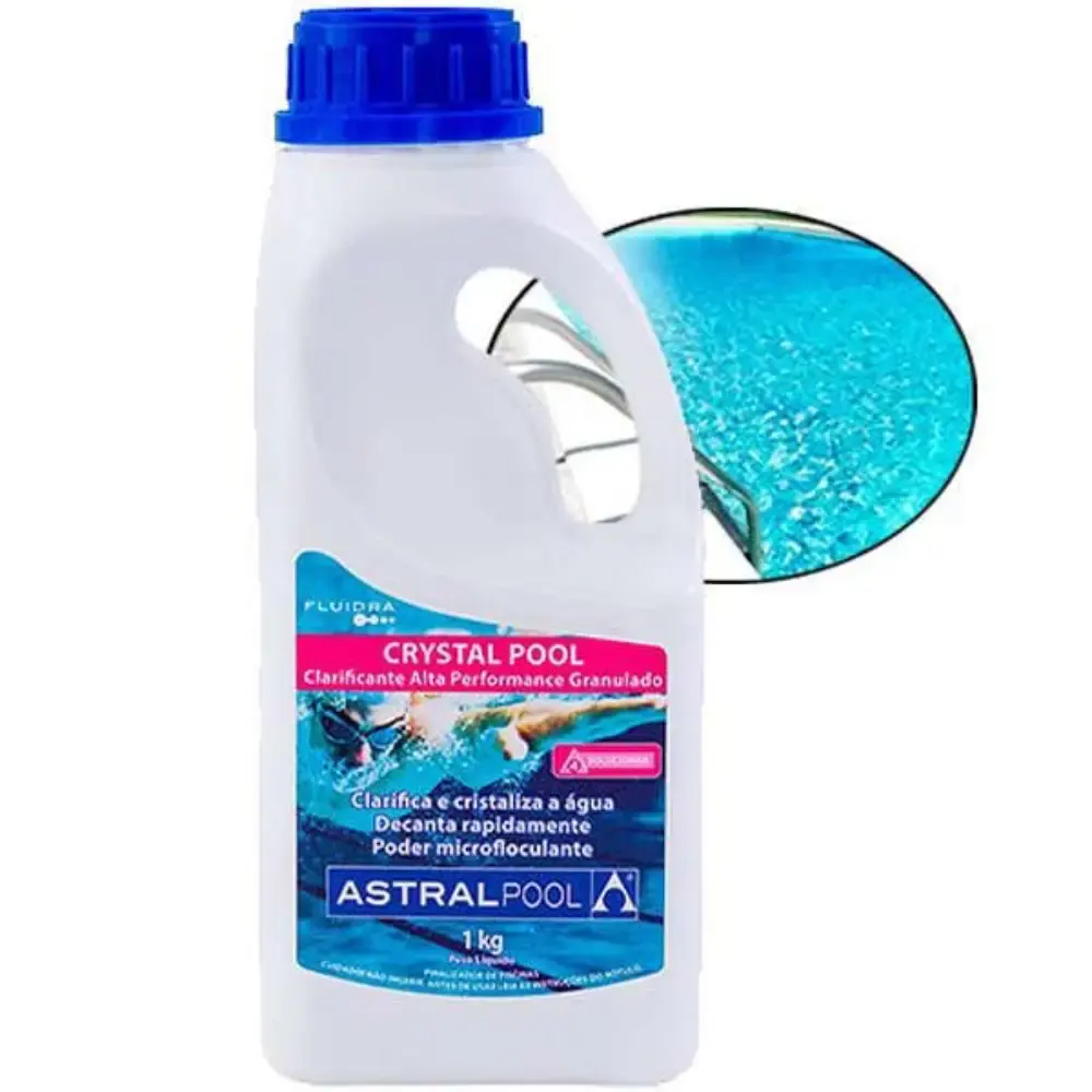 Cloro Piscina Balde 10 kg com Floculante Clarificante 1 kg FLUIDRA — fotografia 3