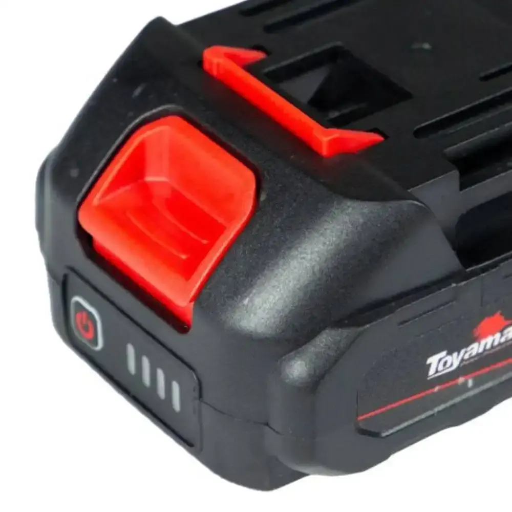 Bateria de lítio 18V 2AH com indicador de carga Toyama — fotografia 5