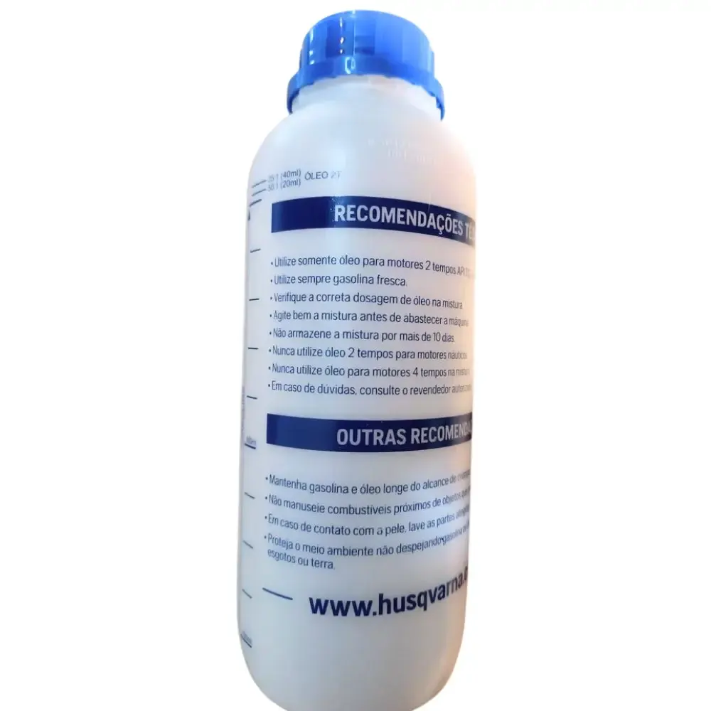 Misturador de combustível para óleo 2 tempos 1 litro Husqvarna — fotografia 4