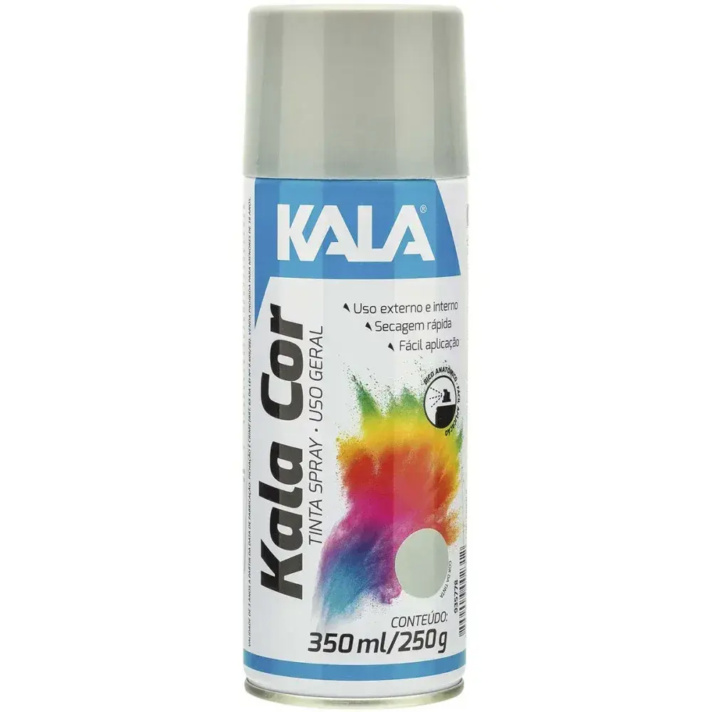 Tinta spray primer 350ML uso geral Kala — fotografia 2
