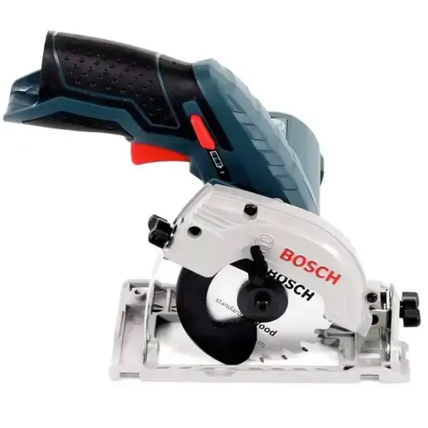 Serra circular 3.1/2 POL 12V GKS 12V-26 com bateria 4,0AH, carregador bivolt e bolsa Bosch — fotografia 3