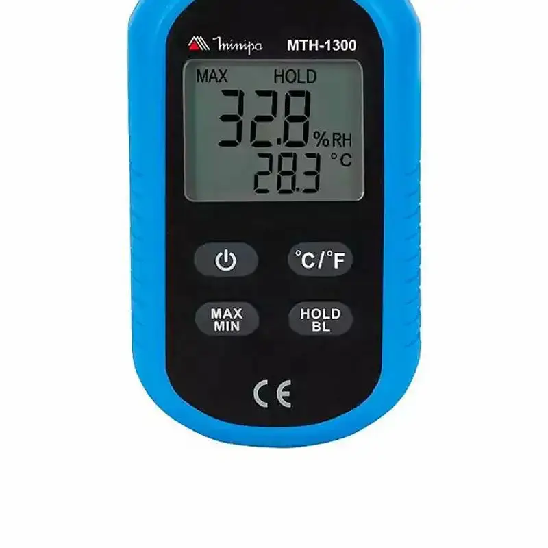 Termo-higrômetro de precisão MTH-1300 Minipa — fotografia 3