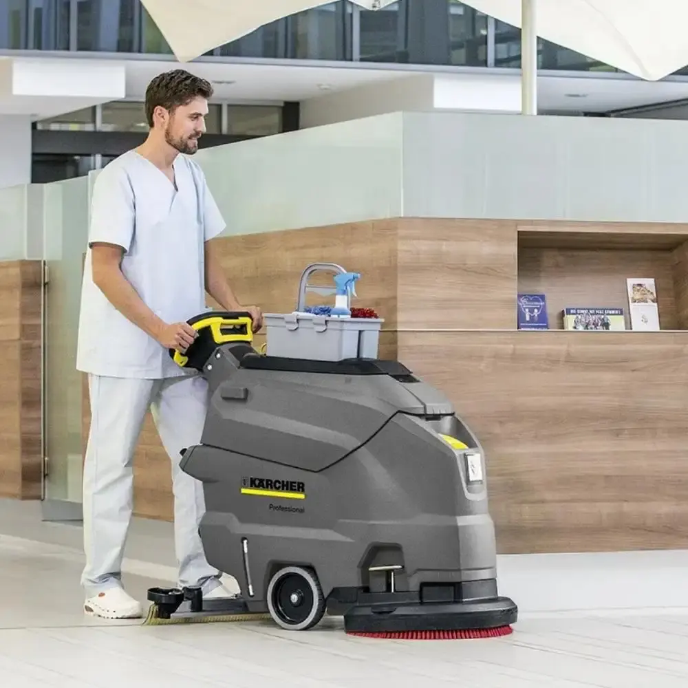 Lavadora e secadora de piso a bateria gel/agm 1.250W BD 50/50 Karcher — fotografia 9