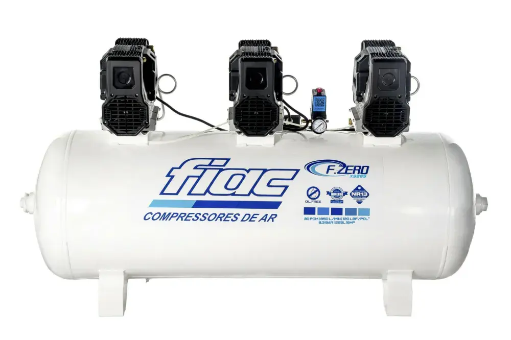 Compressor odonto xs 265L 120PSI 850L/MIN Fiac