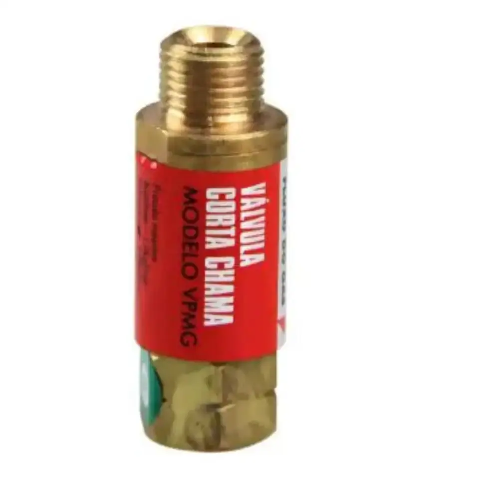 Válvula seca corta chama acetileno vpmg 9/16X18 UNF 10450510 Carbografite