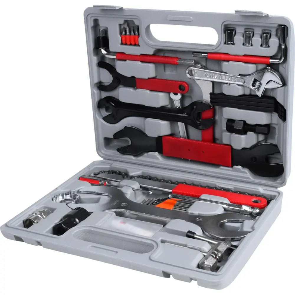 Kit de ferramentas para bicicleta com 46 peç Bumafer — fotografia 3