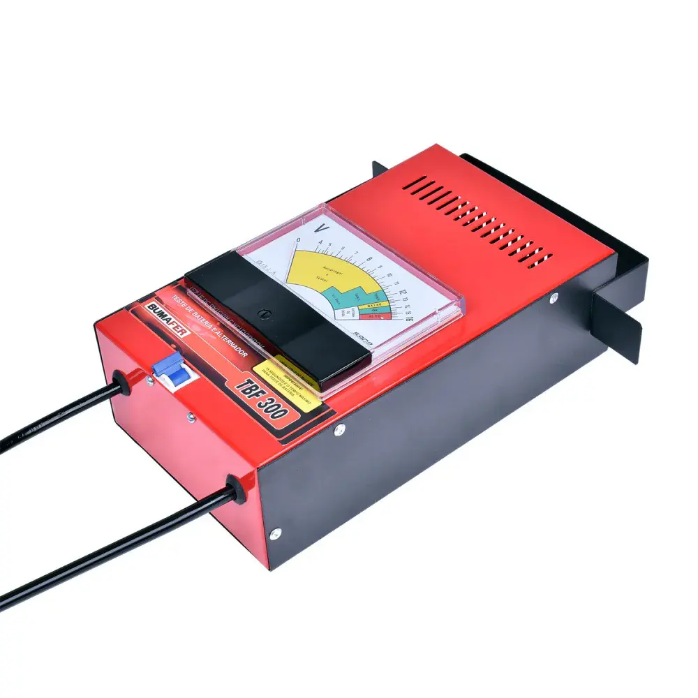 Teste de bateria TBF300 180A 16V analógico Bumafer — fotografia 4