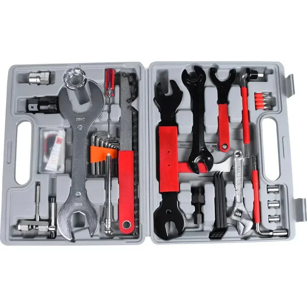 Kit de ferramentas para bicicleta com 46 peç Bumafer — fotografia 9