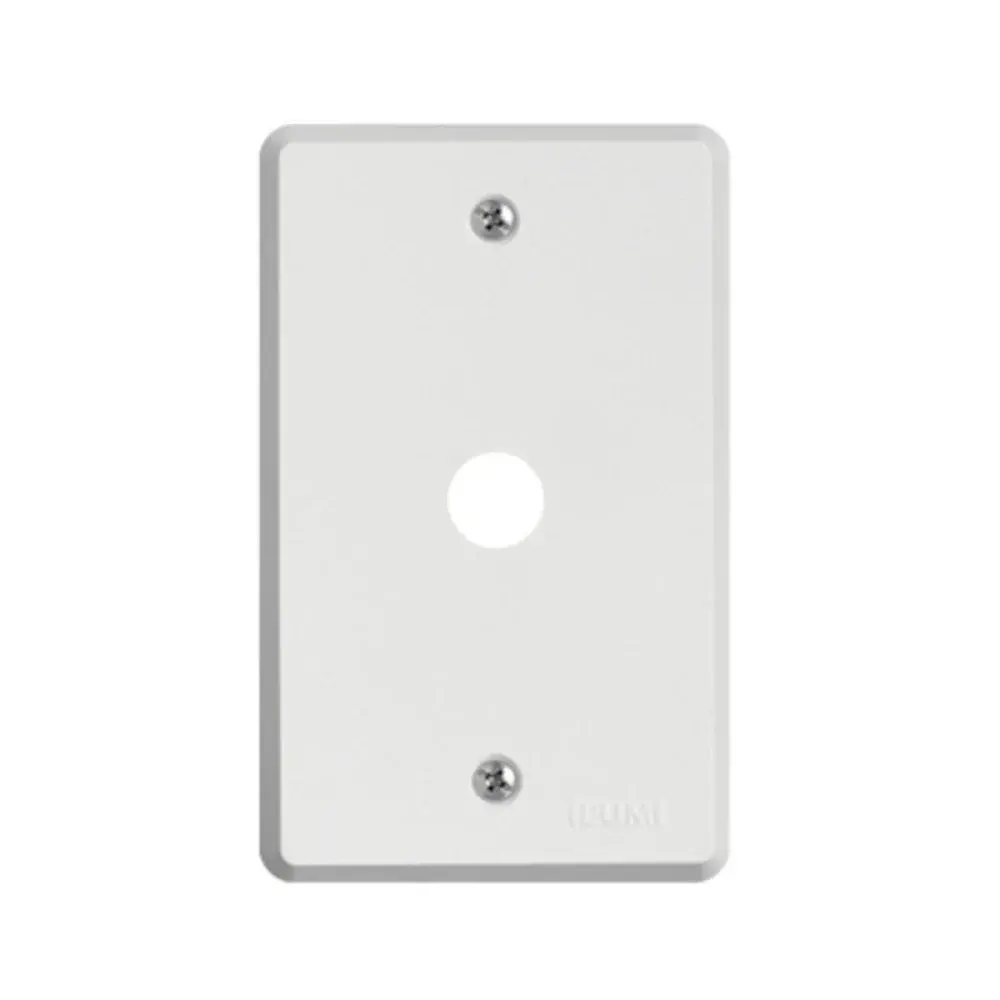 Placa 4X2 1 furo branca pratika Ilumi