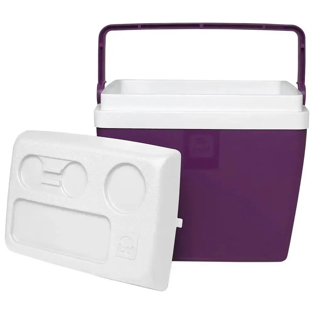 Caixa térmica 30 litros com porta-copos belfix Vermelho BEL — fotografia 7