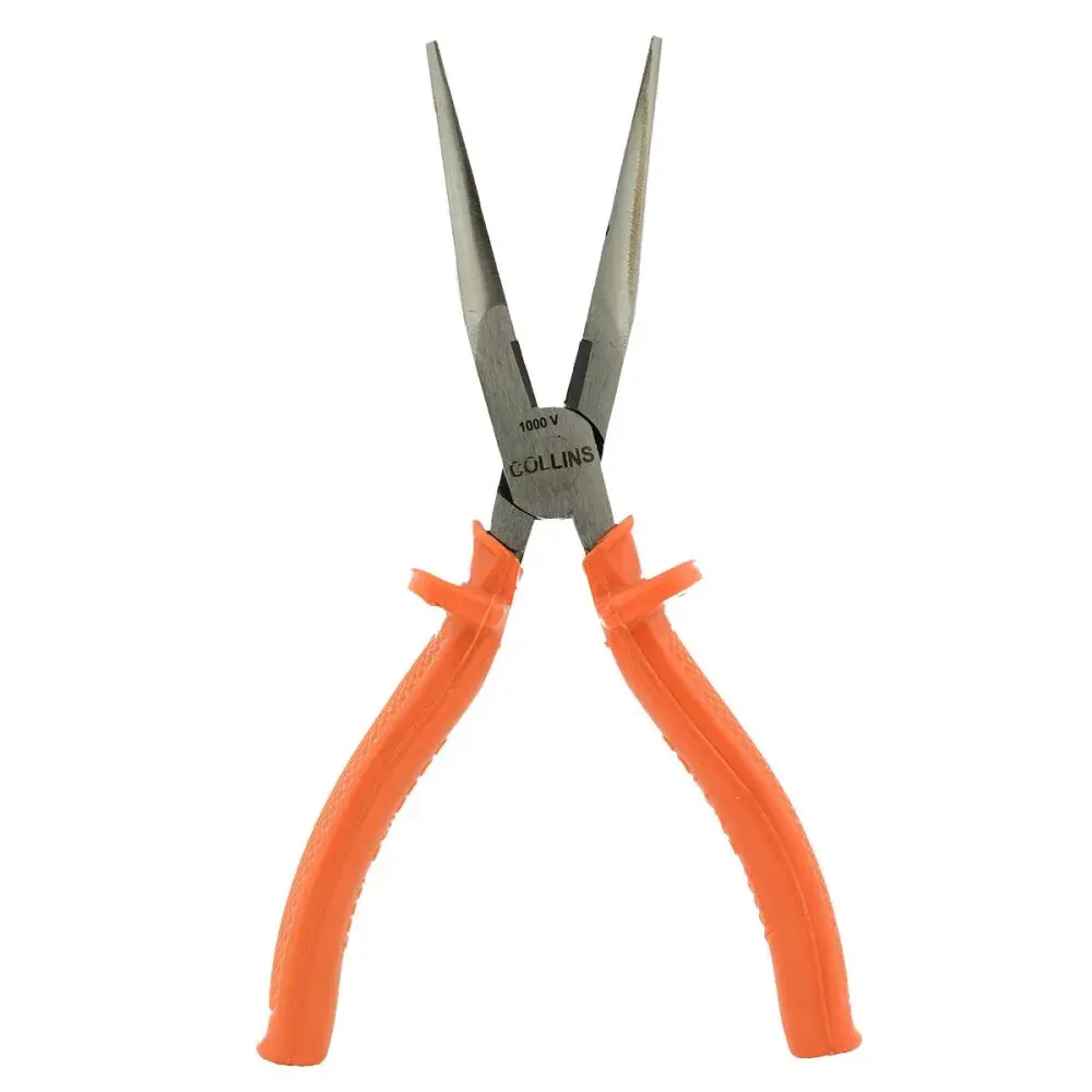 Alicate de bico meia cana longo 7.1/2” Collins — fotografia 9