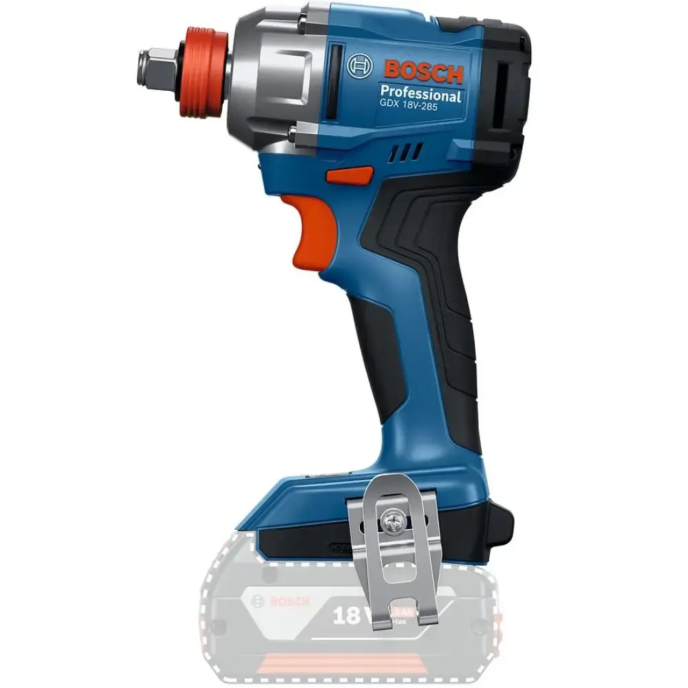 Chave de impacto a bateria 18V 1/2 POL 285 nm GDX 18V-285 Bosch — fotografia 3