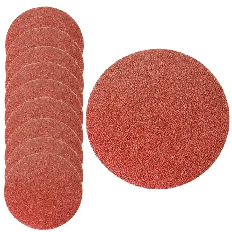 Disco de lixa com velcro 125 MM grão 36 kit com 10 peças MTX — fotografia de referência
