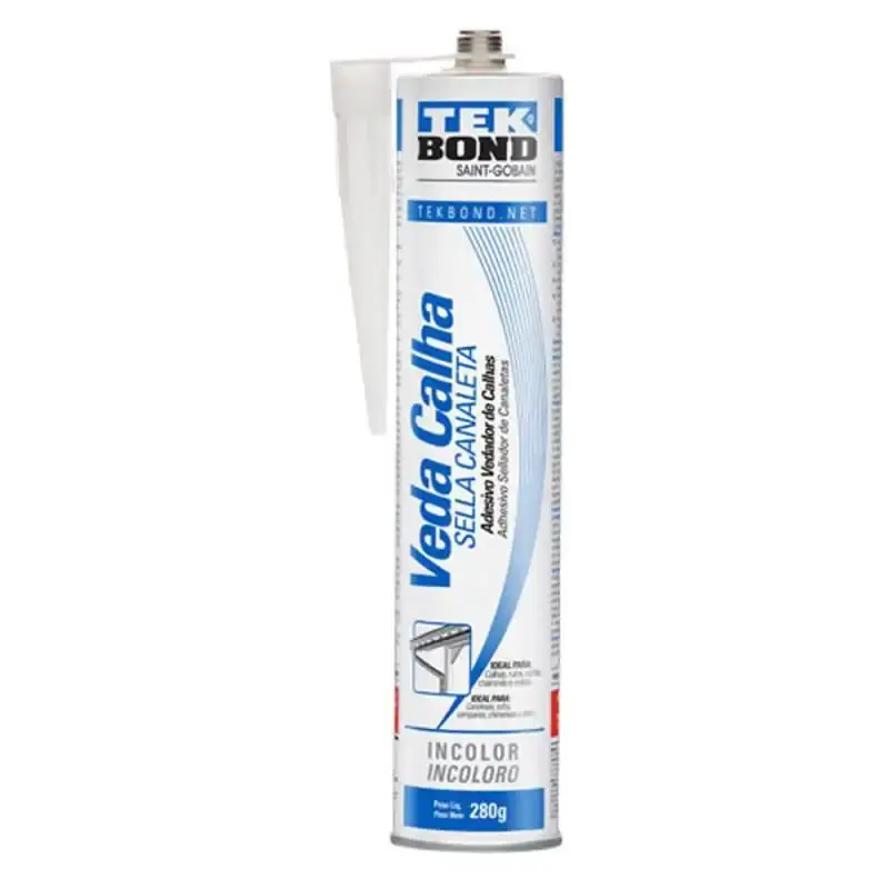 Adesivo veda calha 280 GR incolor Tekbond — fotografia de referência