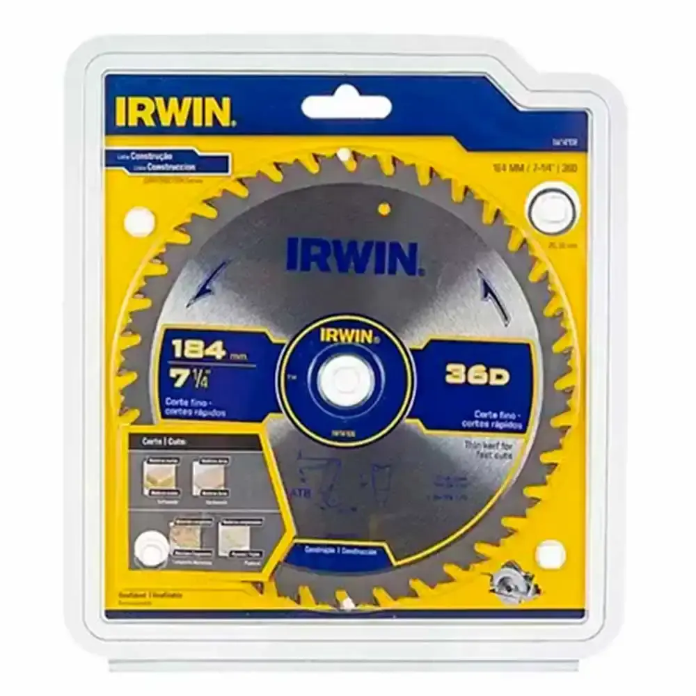 Disco De Serra Circular Widia 7.1/4 Pol x 36 IW14108 IRWIN — fotografia 2