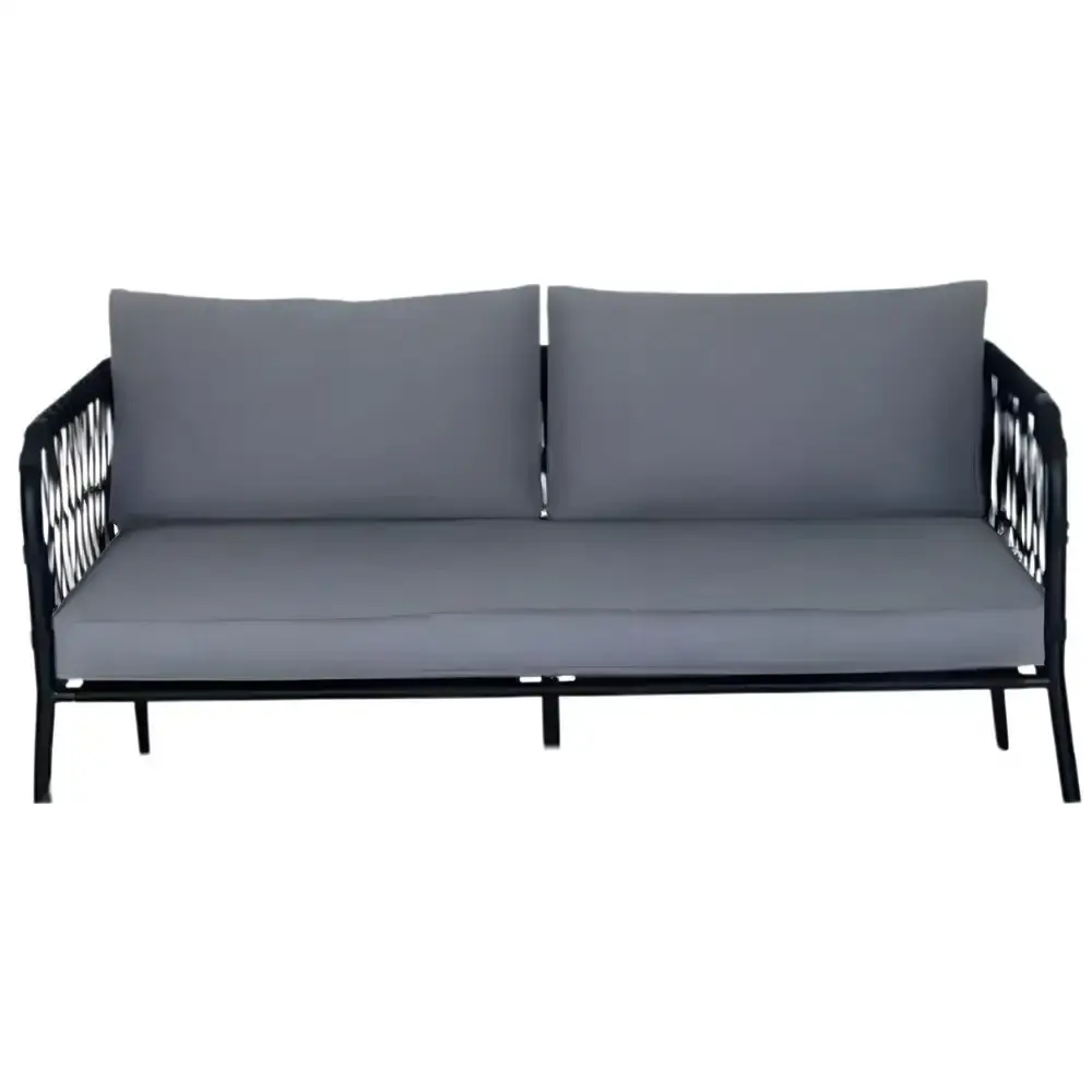 Conjunto de mesa e poltronas cinza viena Mor — fotografia 4