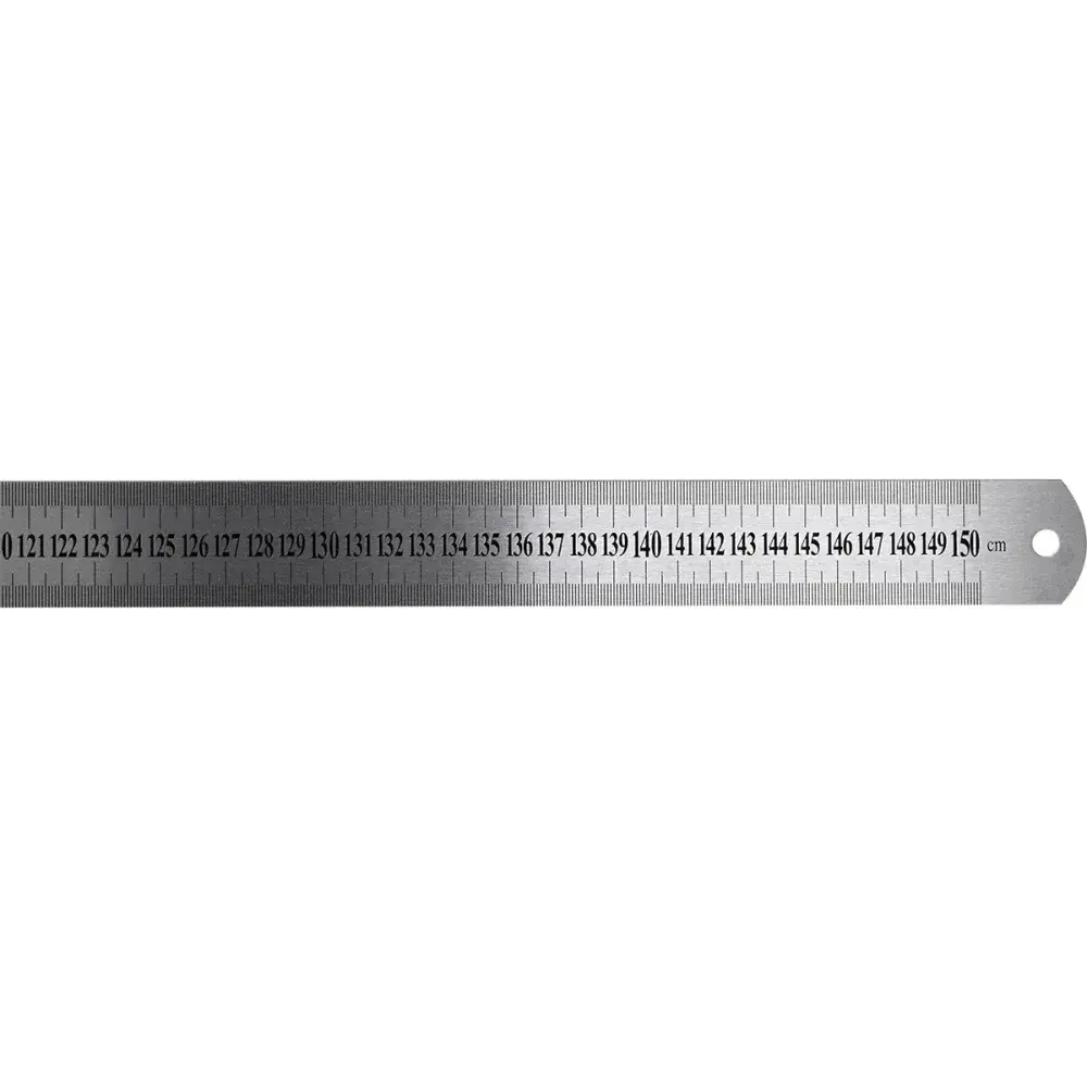 Escala métrica aço inox 1500MM Bumafer — fotografia 5