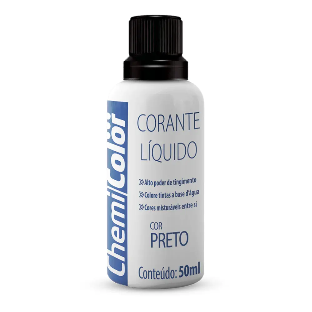 Corante liquido preto Chemicolor